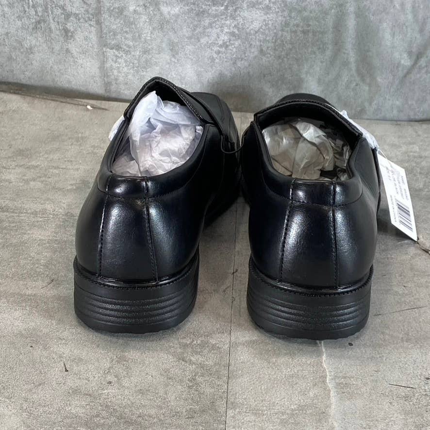 XRAY FOOTWEAR Men's Black Faux-Leather Magno Slip-On Loafers SZ 9.5