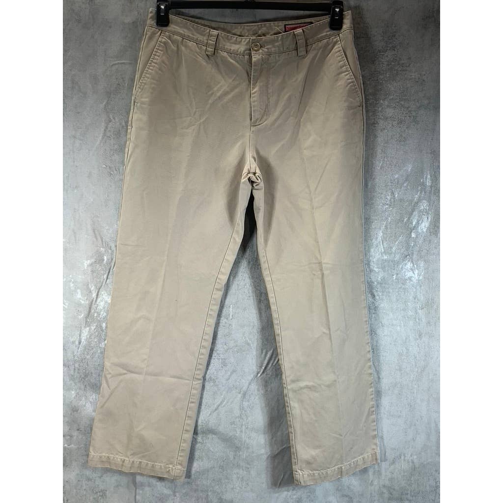 VINEYARD VINES Men's Tan Slim-Fit Collegiate Pants SZ 35X30