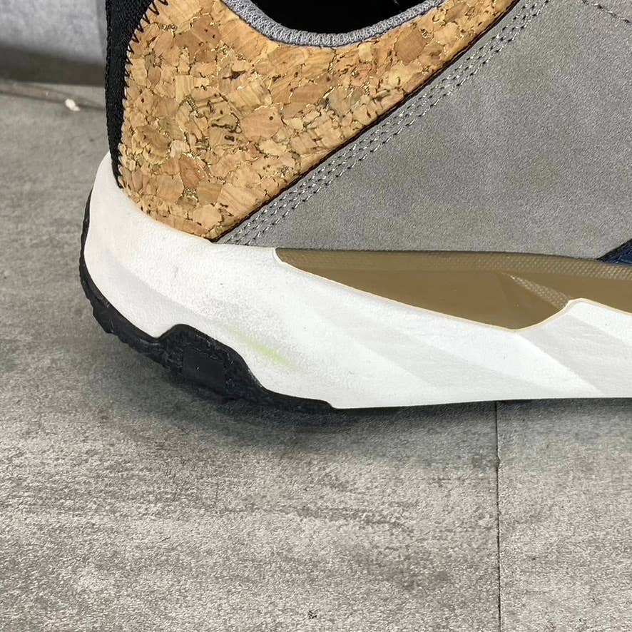 HYBRID GREEN LABEL Men's Blue Trillium Casual Lace-Up Sneakers SZ 10