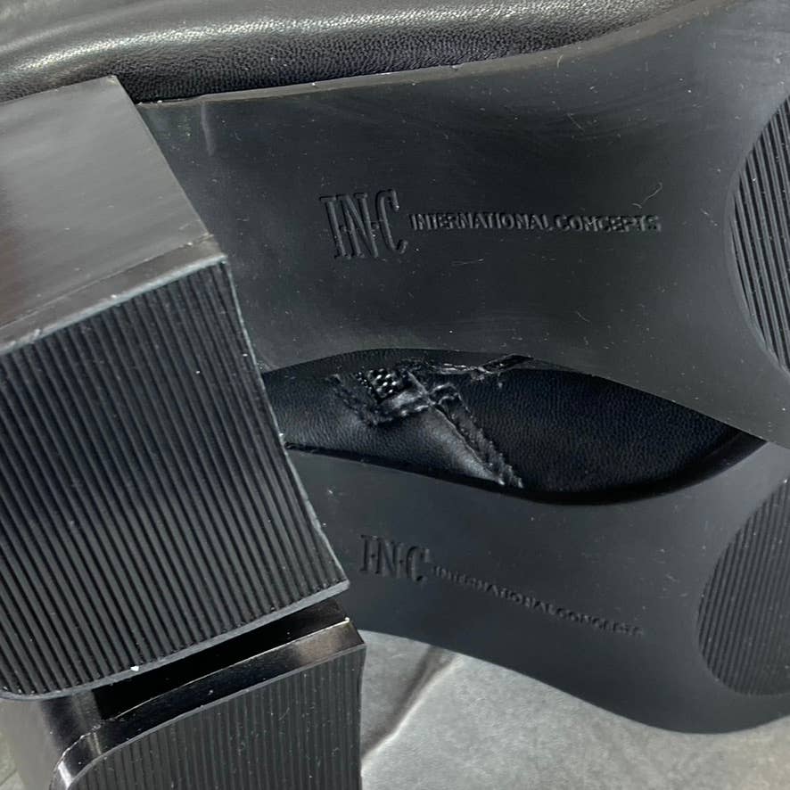 INC INTERNATIONAL CONCEPTS Women's Black Windee Over-The-Knee Heeled Boots SZ 9