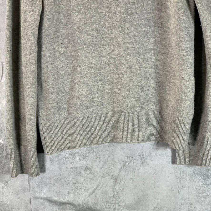 JACHS New York Men's Grey Wool Blend Pullover Henley Sweater SZ S