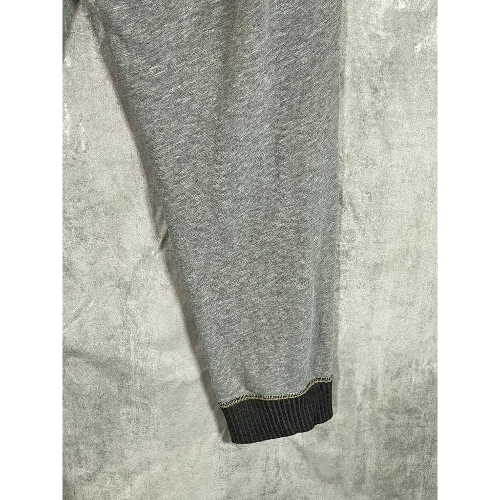 AMERICAN EAGLE OUTFITTERS Men's Light Grey Drawstring Pull-On Joggers SZ XL