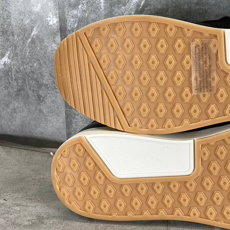 RESERVED FOOTWEAR NEW YORK Men's Black The Chantrey Lace-Up Sneakers SZ 8.5