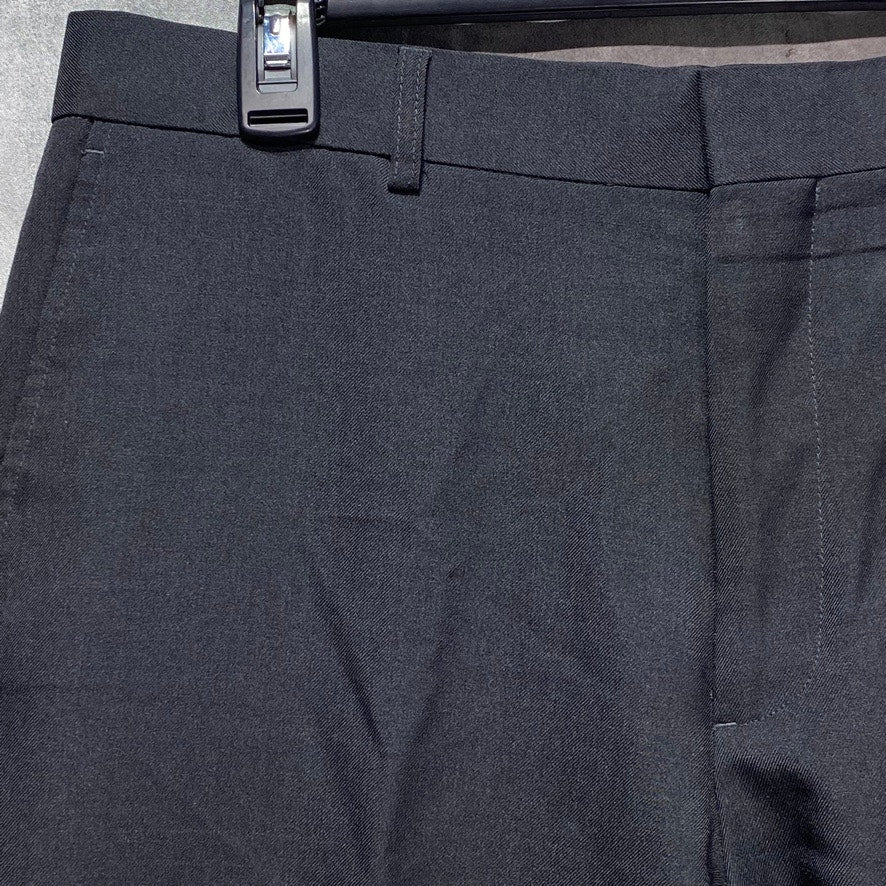 MICHAEL BRANDON Black Slim-Fit Dress Pants SZ 34X32