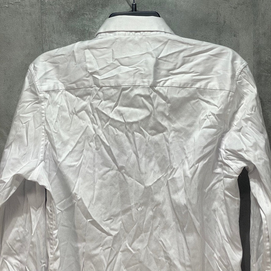 INC INTERNATIONAL CONCEPTS White Long Sleeve Tux Shirt SZ S