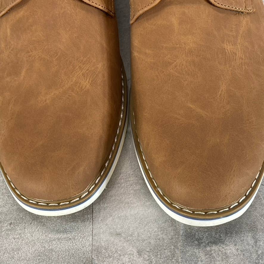 RESERVED FOOTWEAR NEW YORK Men's Cognac Vertigo Lace-Up Oxford Shoes SZ 9