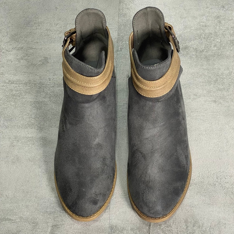 JOURNEE COLLECTION Gray Mavrik Bootie SZ 7.5