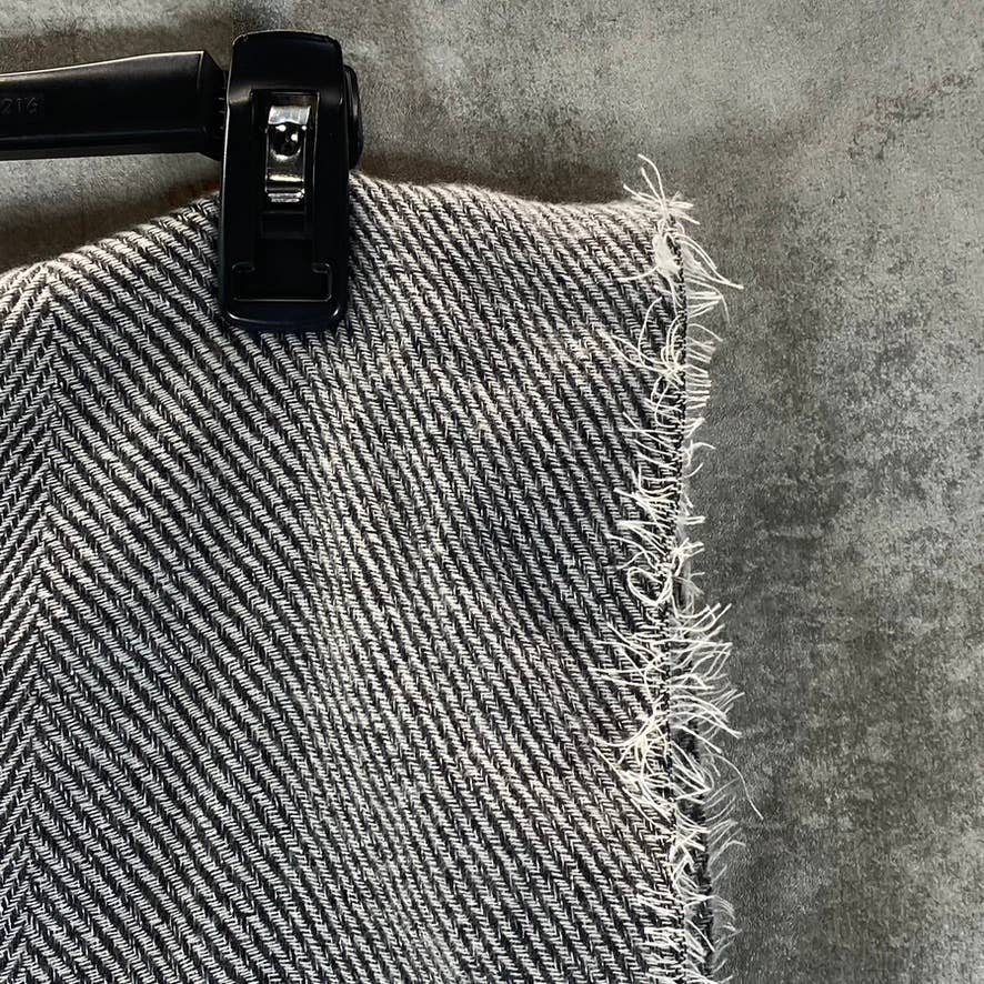 INC INTERNATIONAL CONCEPTS Women's Black Two-Tone Shine Scarf SZ OS