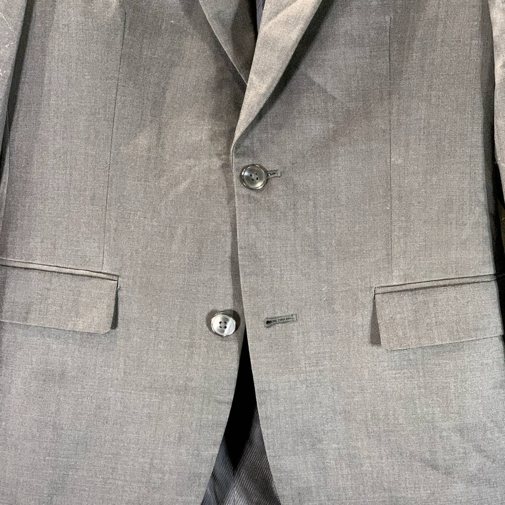 BAR III Men's Charcoal Slim-Fit Two-Button Short Sport Coat SZ 36S