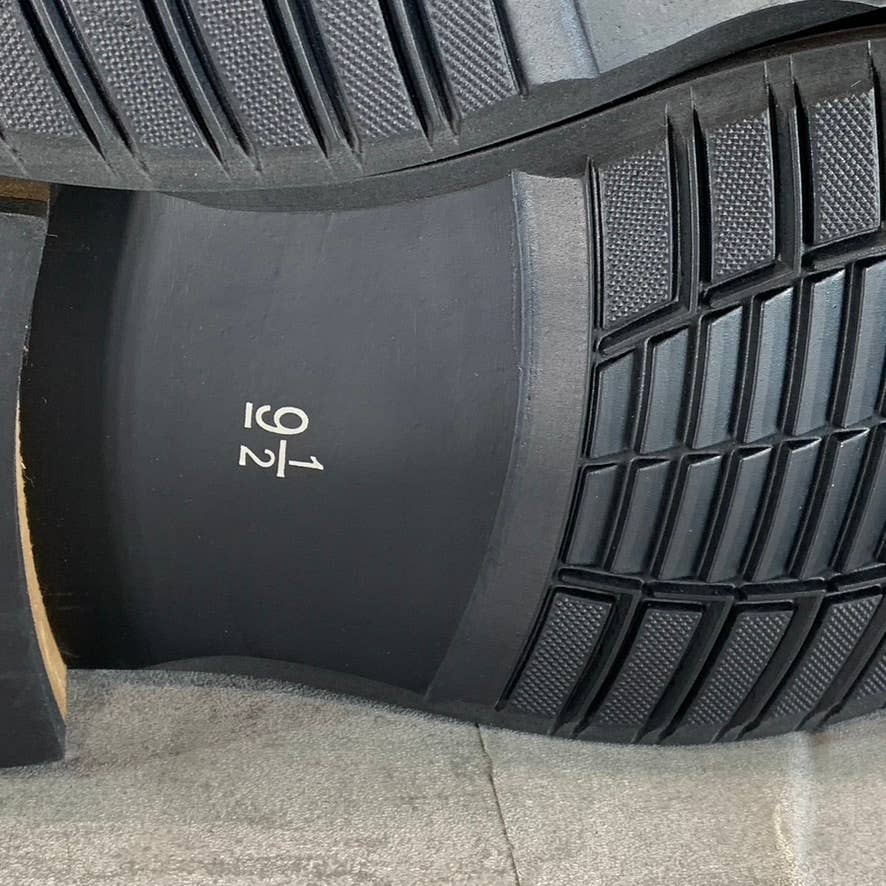 VANCE CO. Men's Chestnut Faux Leather Landon Pull-On Chelsea Dress Boots SZ 9.5