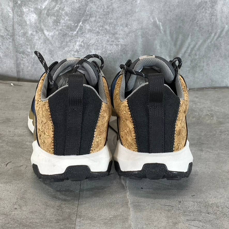 HYBRID GREEN LABEL Men's Blue Trillium Casual Lace-Up Sneakers SZ 10