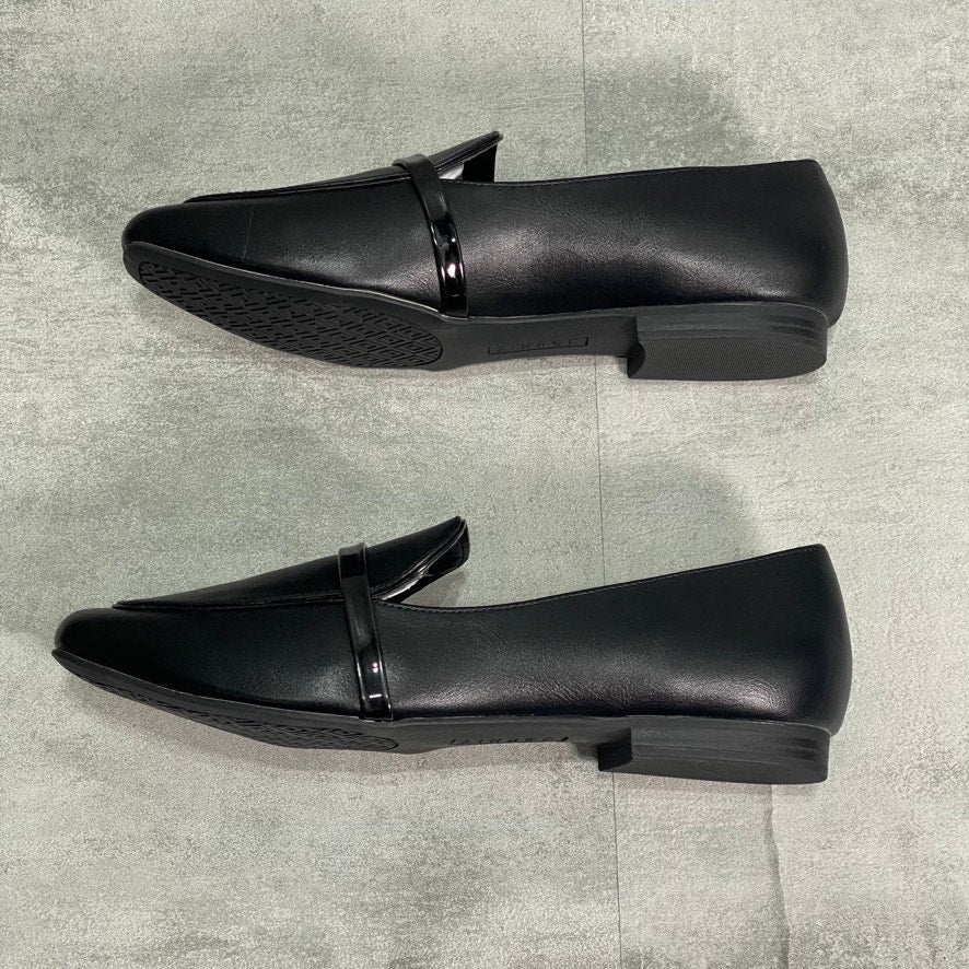 ESPRIT Black Madison Slip-On Almond Toe Loafers SZ 9
