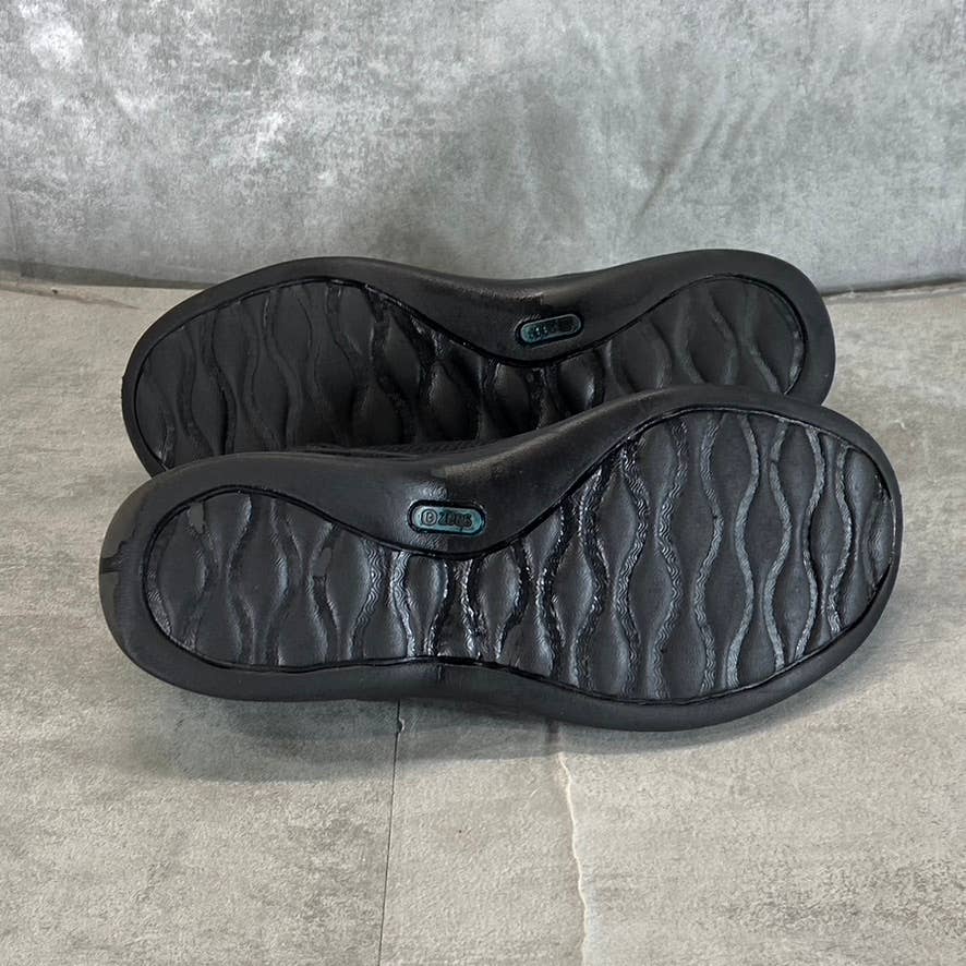 BZEES Women's Black Mesh Niche Washable Fabric Lightweight Slip-On Sneakers SZ 8