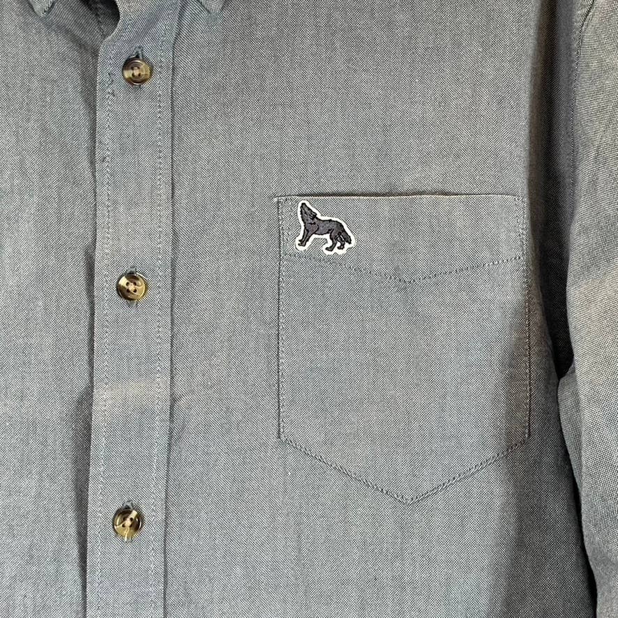 VANS Off The Wall Men's Mountain View Classic-Fit Button-Down Short SZ L