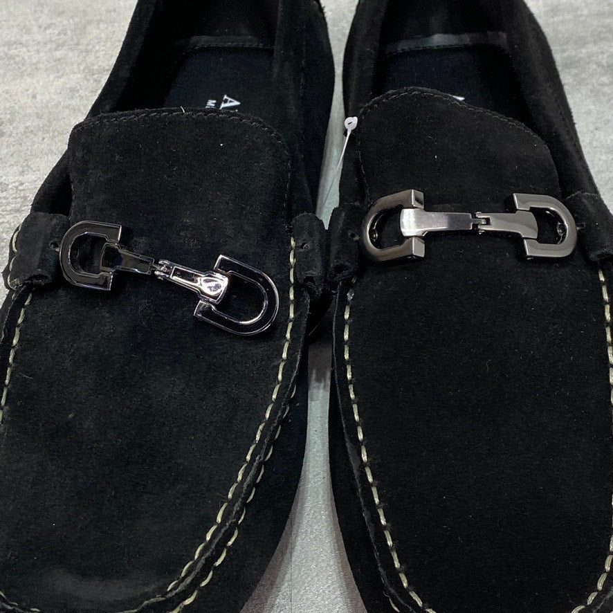 ALFANI Black Remy Driving Loafers SZ 11