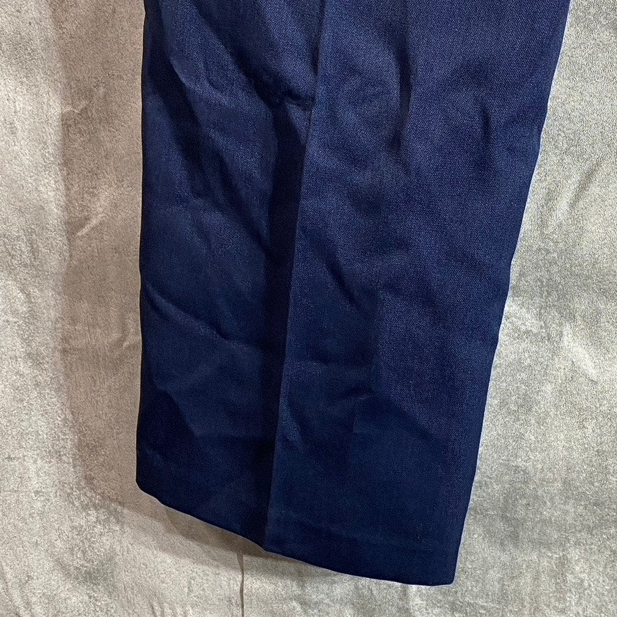 REACTION KENNETH COLE Men's Dusk Blue Slim-Fit Performance Dress Pant SZ 34X32