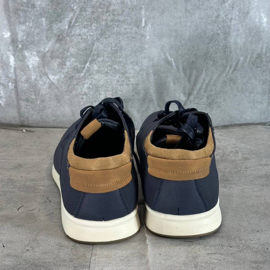 VANCE CO. Men's Blue Aydon Casual Memory Foam Lace-Up Sneakers SZ 11