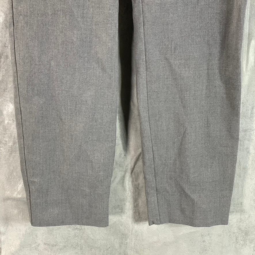 J.CREW Factory Women's Heather Graphite Slim Cropped Stretch Twill Ruby Pant SZ6