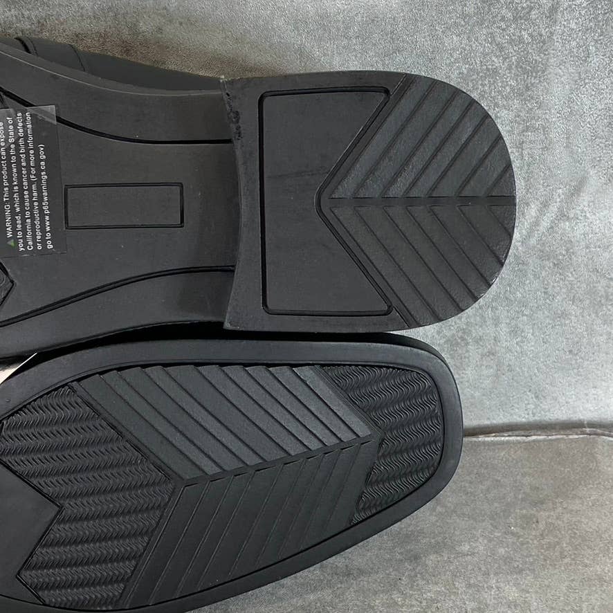 XRAY FOOTWEAR Men's Black Faux-Leather Magno Slip-On Loafers SZ 9.5