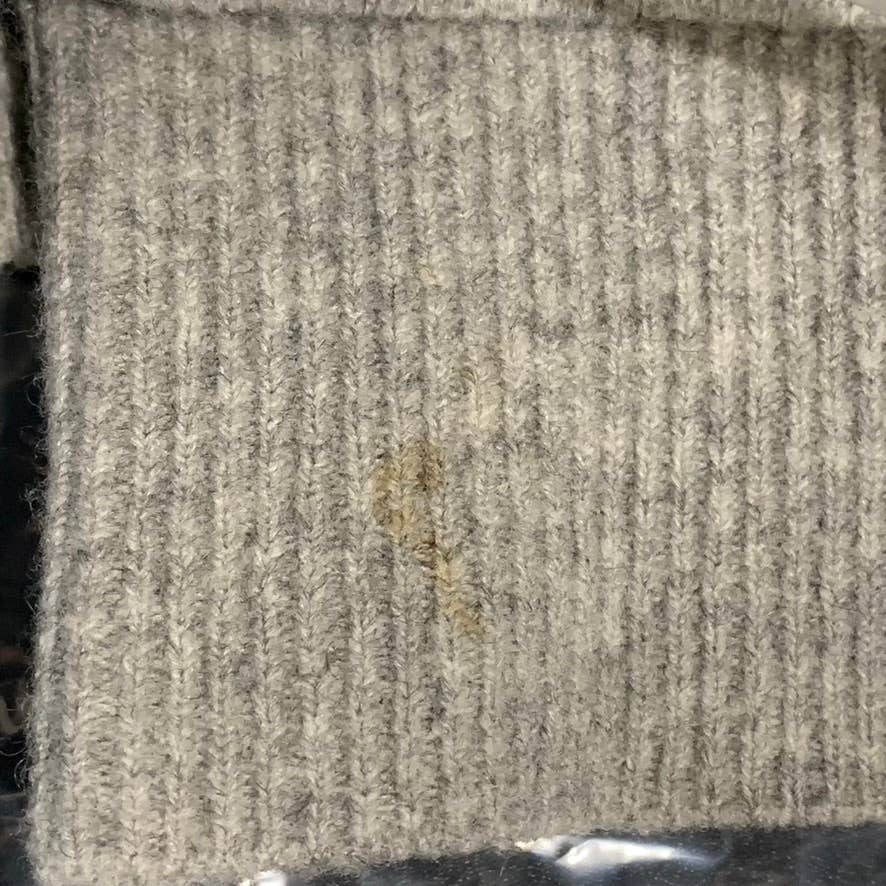 JACHS New York Men's Grey Wool Blend Pullover Henley Sweater SZ S