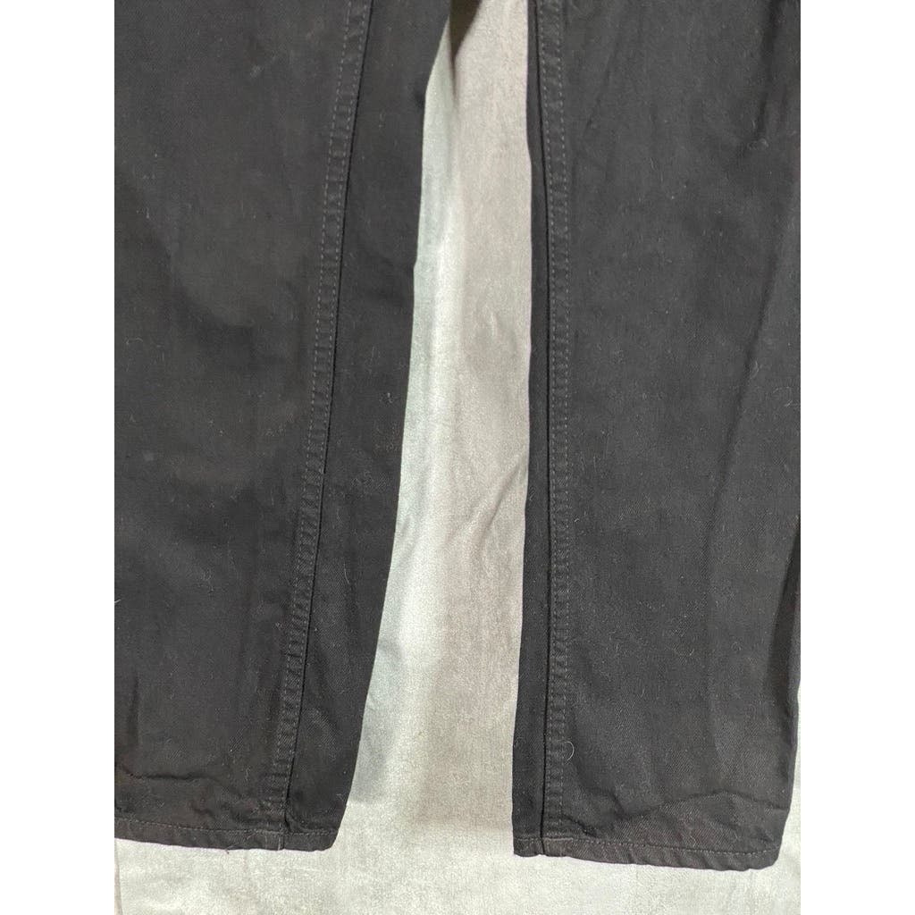 NUDIE JEANS Men's Black Soul Lofty Lo Denim Jeans SZ 26X30