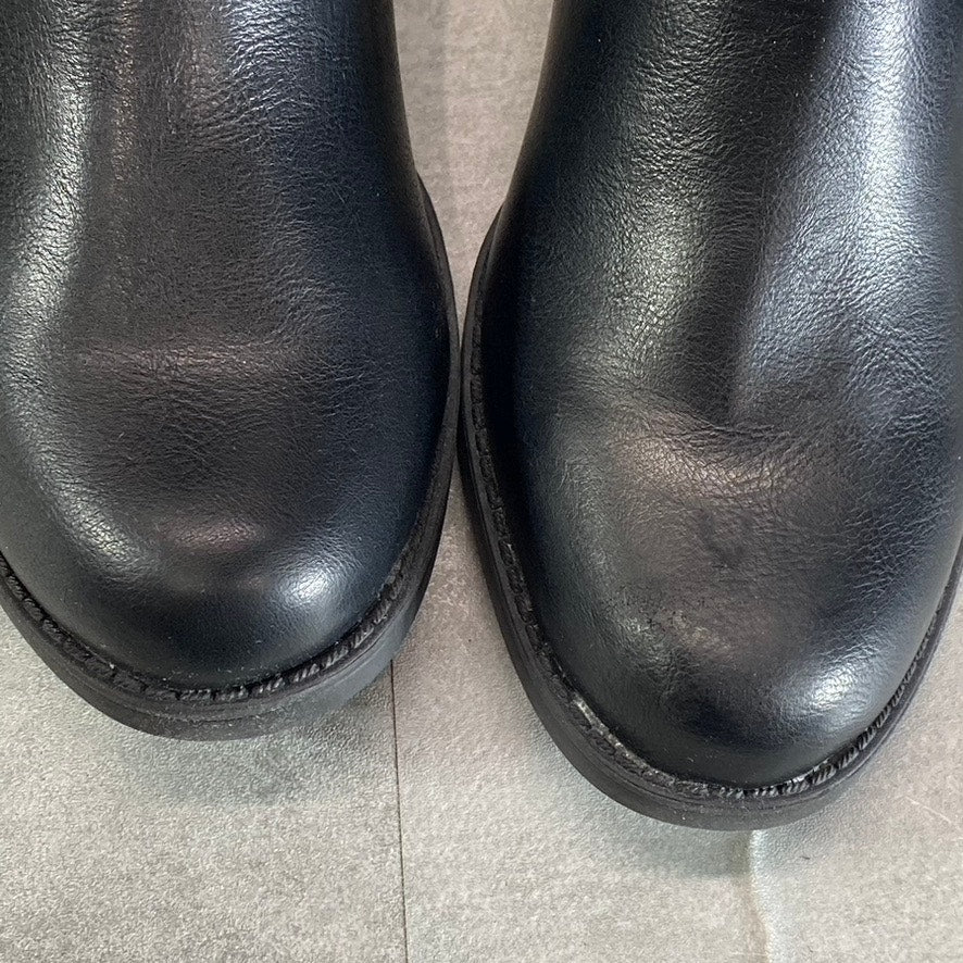 STYLE & CO Women's Black Marliee Full Side-Zip Round-Toe Tall Riding Boots SZ7.5