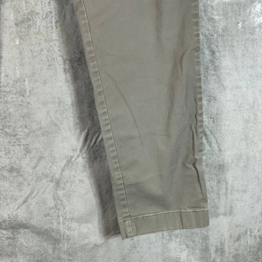 J.CREW Men's Grey 484 Stretch Slim-Fit Chino Pants SZ 33X30