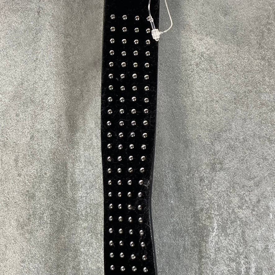 GUESS Women's Black Studded Belt SZ XS