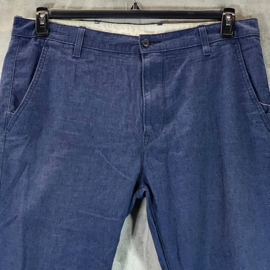 LEVI'S Men's Navy Chambray Regular-Fit Chino Jogger Pants SZ 36X32