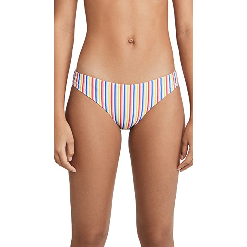 ONIA Multicolor Striped Lily Hipster Full Coverage Bikini Bottoms SZ S