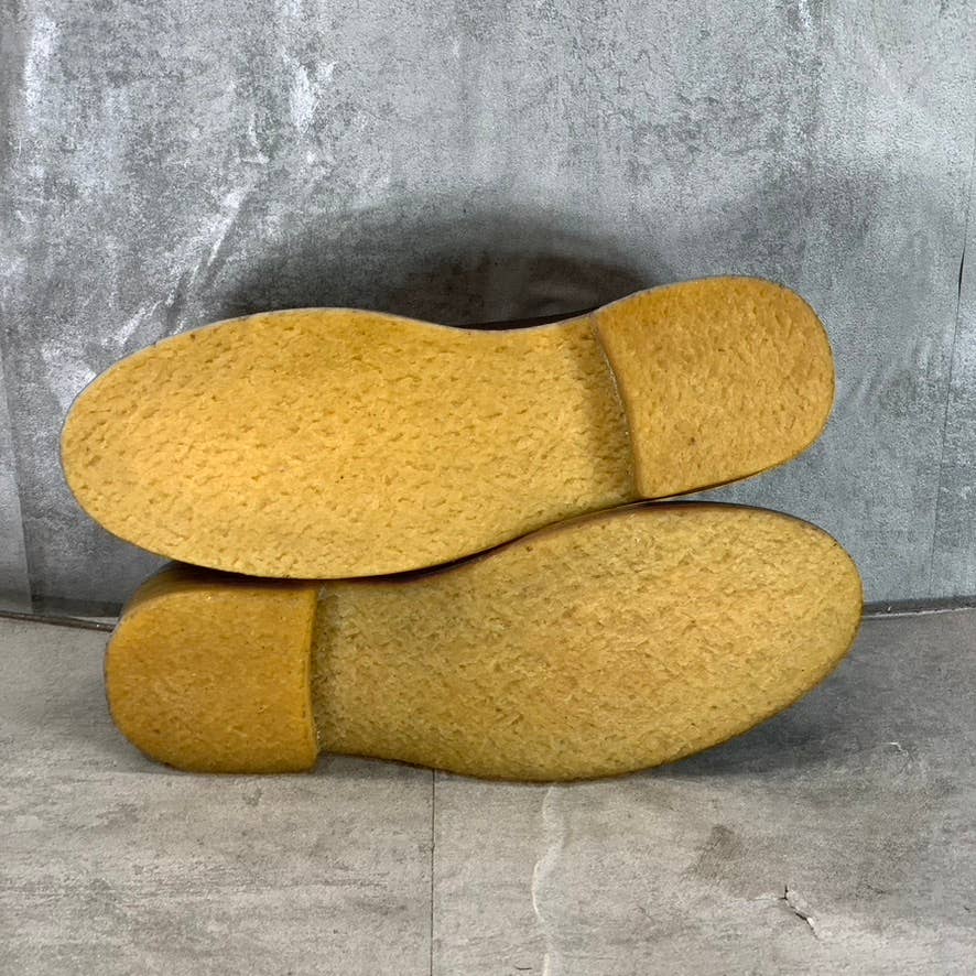 RESERVED FOOTWEAR NEW YORK Men's Brown Leather Octavious Lace-Up Oxfords SZ 10