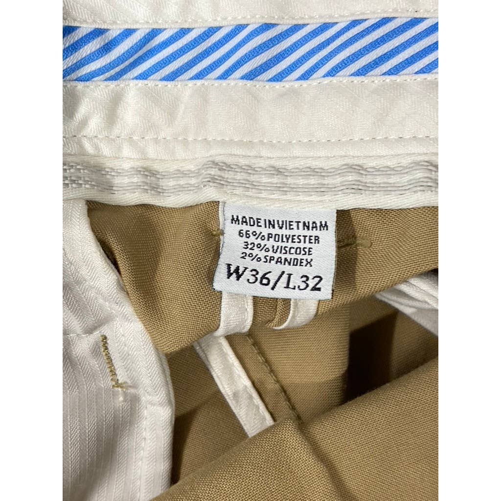 FOOTJOY FJ Performance Men's Tan Khaki Straight-Leg Pants SZ 36X32