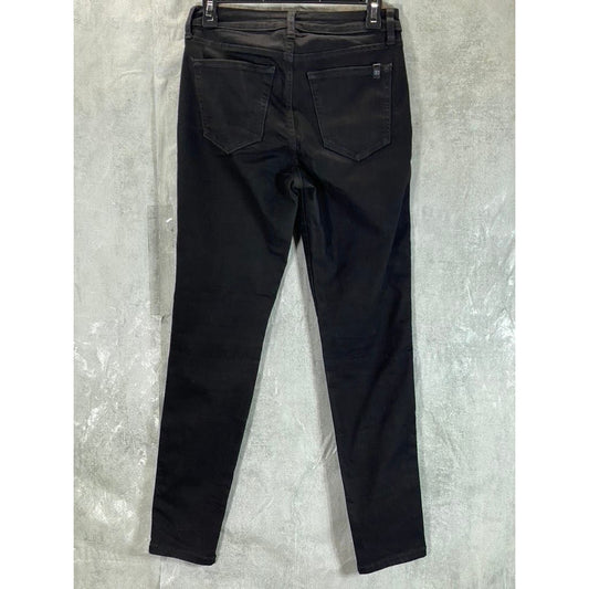 JOE'S Jeans Women's Black Solid High-Rise Skinny Ankle Denim Jeans SZ 26