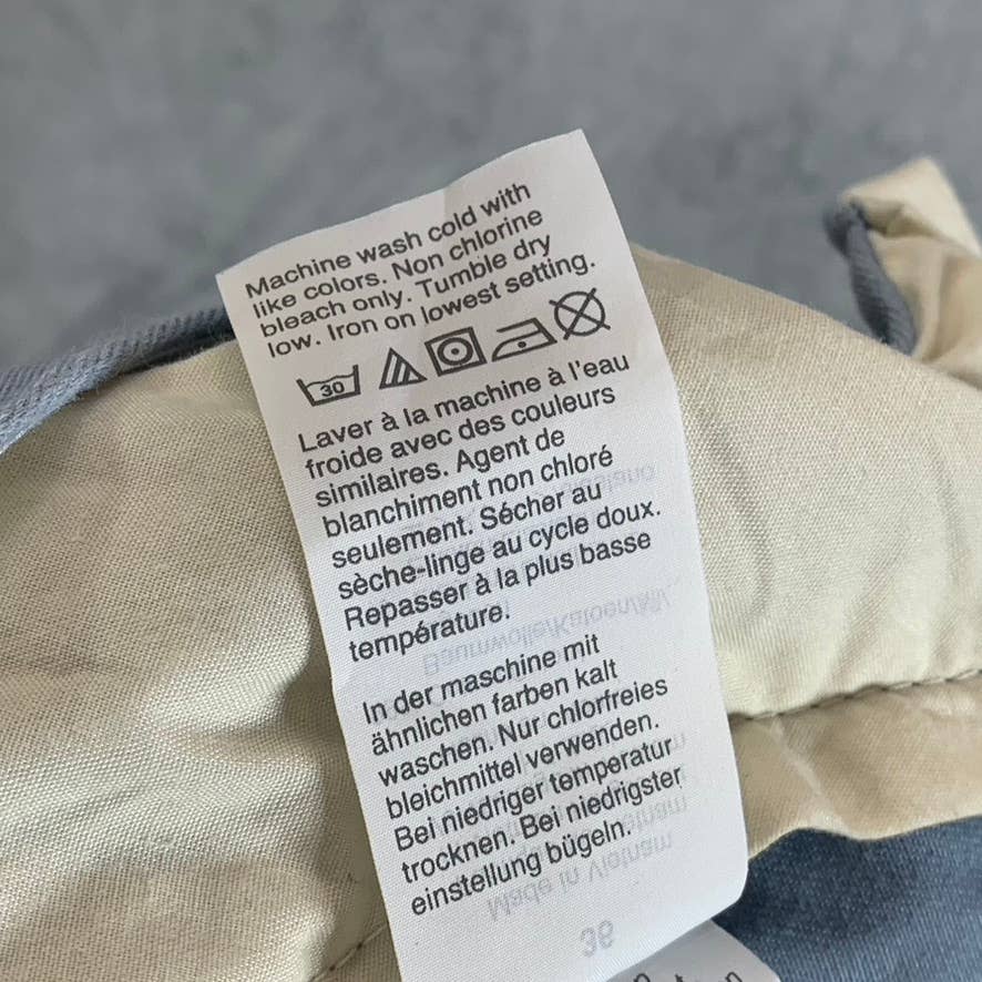 J.CREW Men's Pale Sea 9" Flex Chino Shorts SZ 36