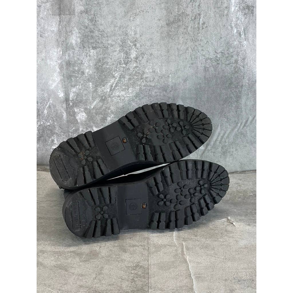 GIANI BERNINI Women's Black Maxxine Memory Foam Pull-On Ankle Boots SZ 7.5