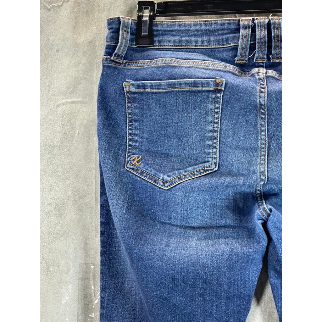KUT FROM THE KLOTH Women's Dark Wash Blue Short Mia Toothpick Skinny Jean SZ 12S