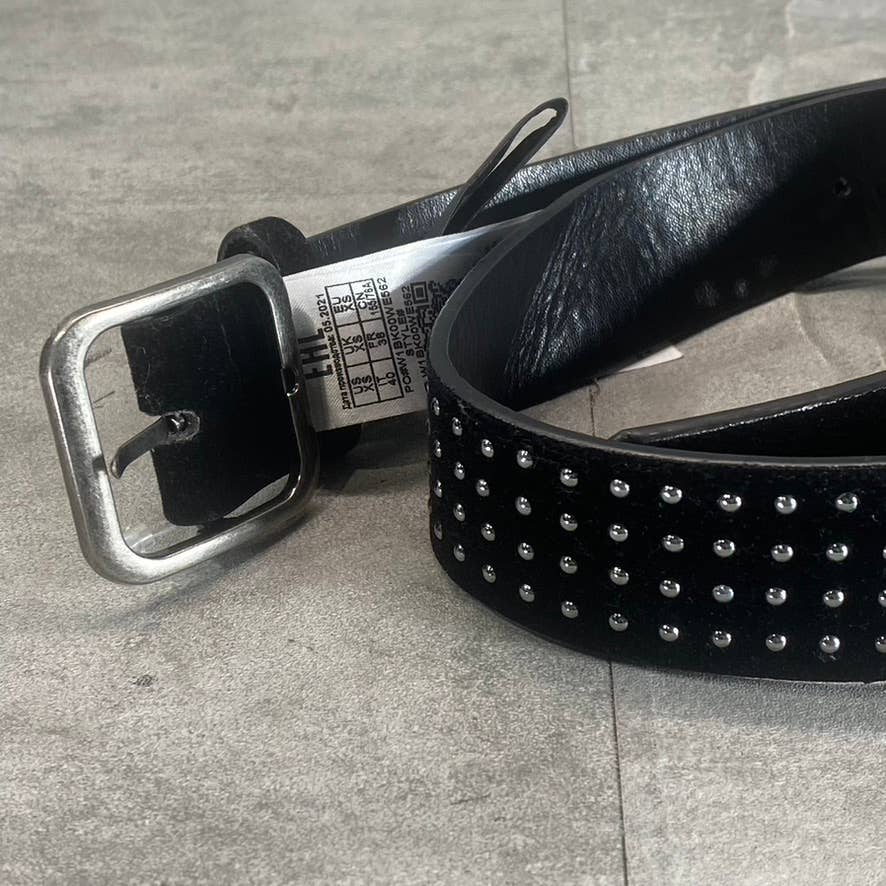 GUESS Women's Black Studded Belt SZ XS
