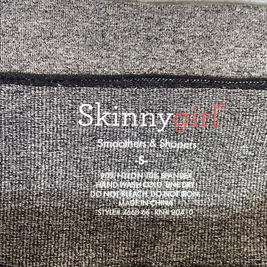 SKINNY GIRL by Bethenny Frankel Gray Seamless Shaping Briefs SZ S