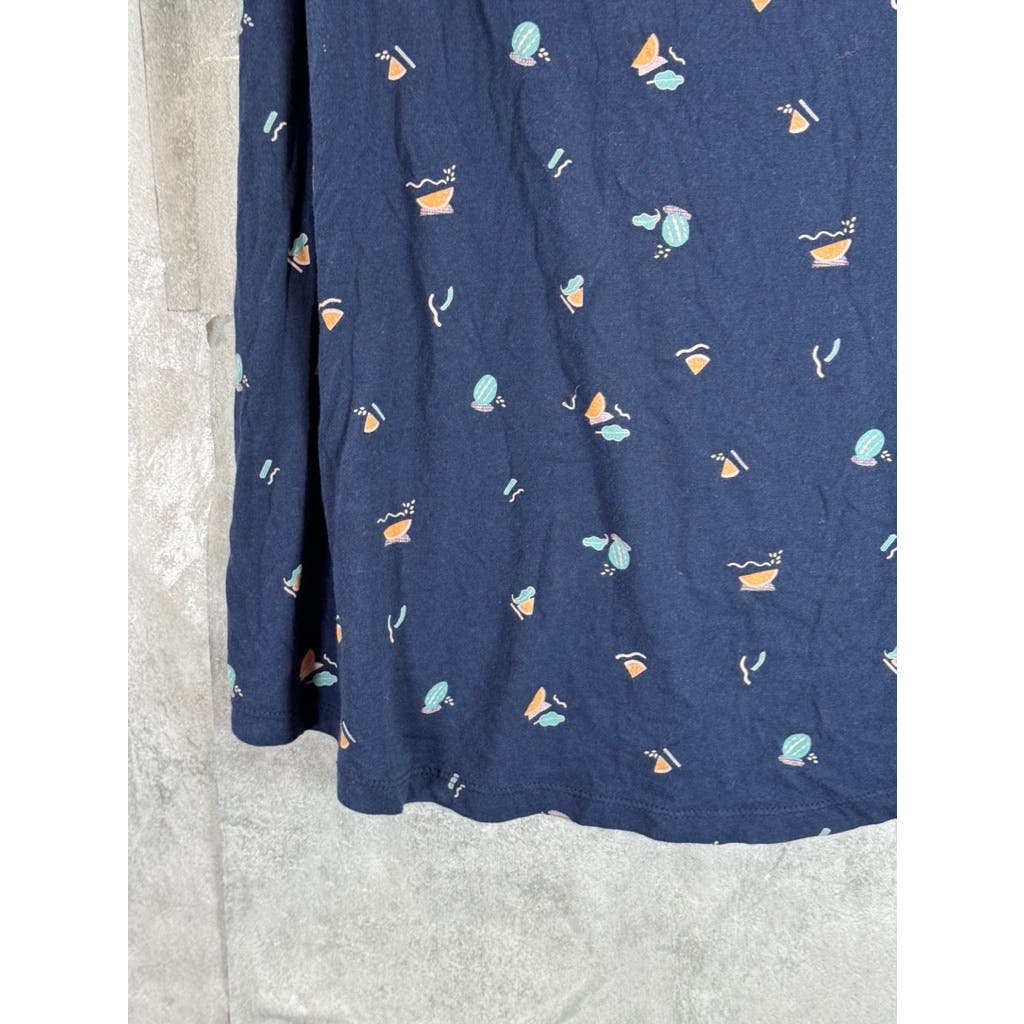 FRANK + OAK Men's Navy Watermelon Crewneck Short Sleeve T-Shirt SZ XL