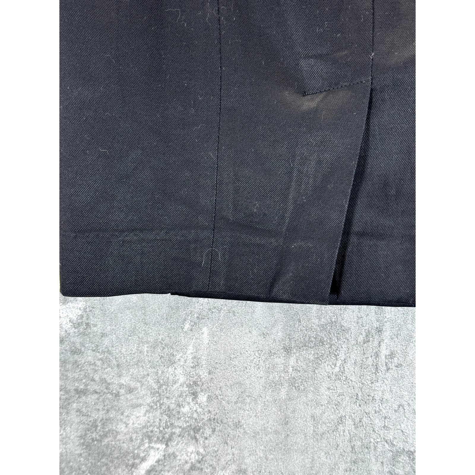 PATRIZIA PEPE Women's Black Solid Mini Pencil Skirt SZ 42(US 6)