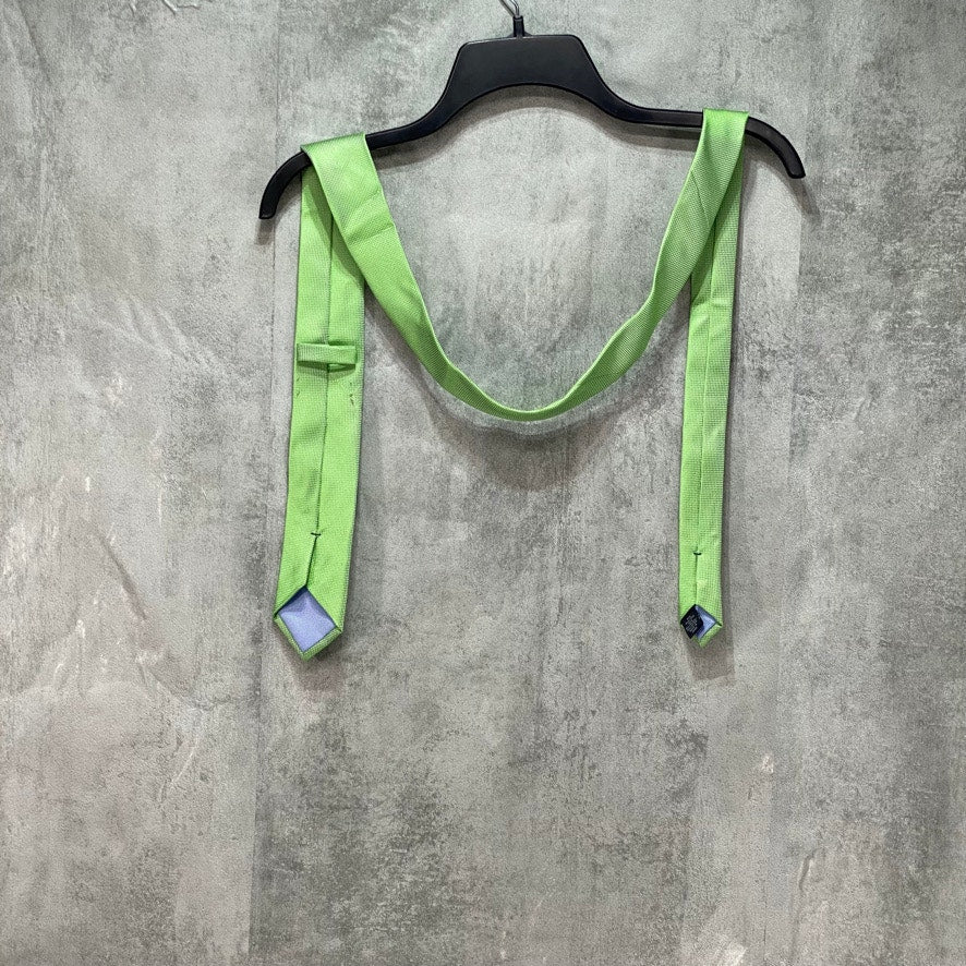 UNBRANDED Men's Green Solid Tie OS