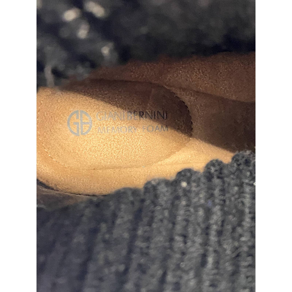 GIANI BERNINI Women's Black Maxxine Memory Foam Pull-On Ankle Boots SZ 7.5