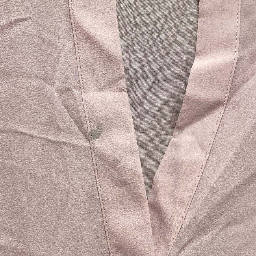 INC International Concepts Pink Button-Up Twist Front Top SZ S