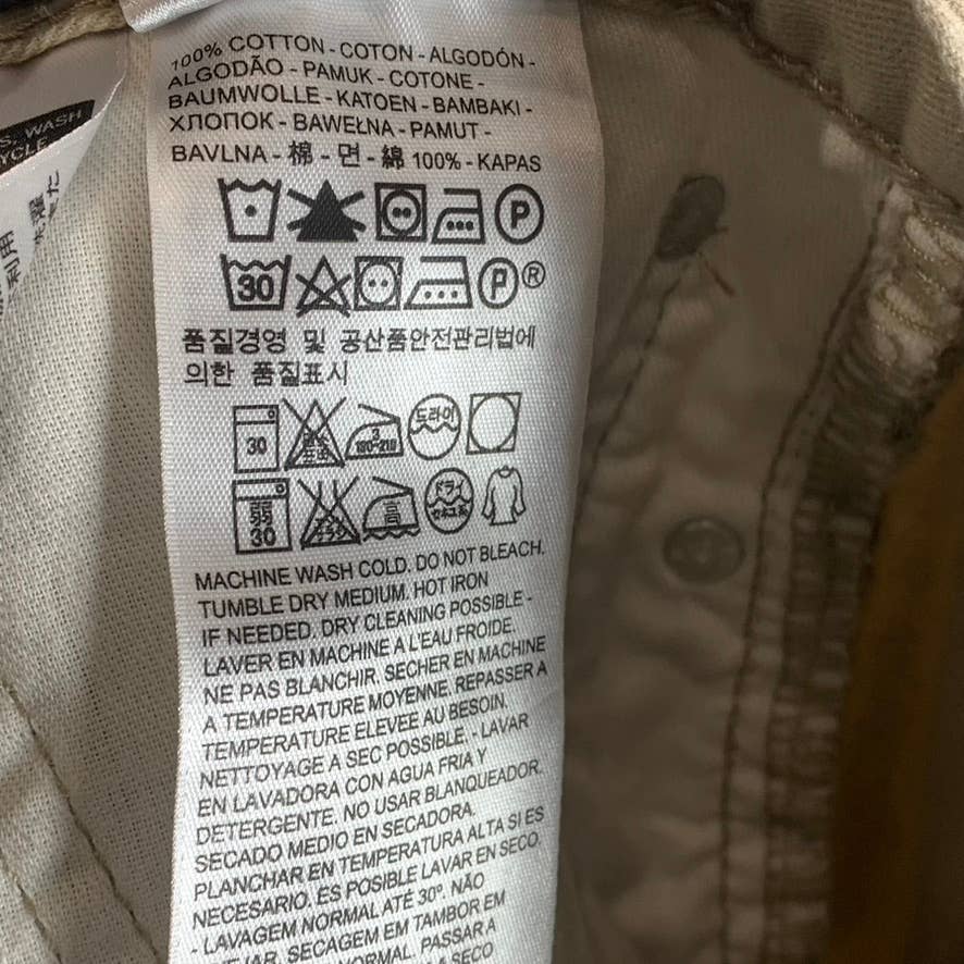 LEVI'S Men's 514 Soft Washed Twill Straight-Leg Jeans SZ 34X34