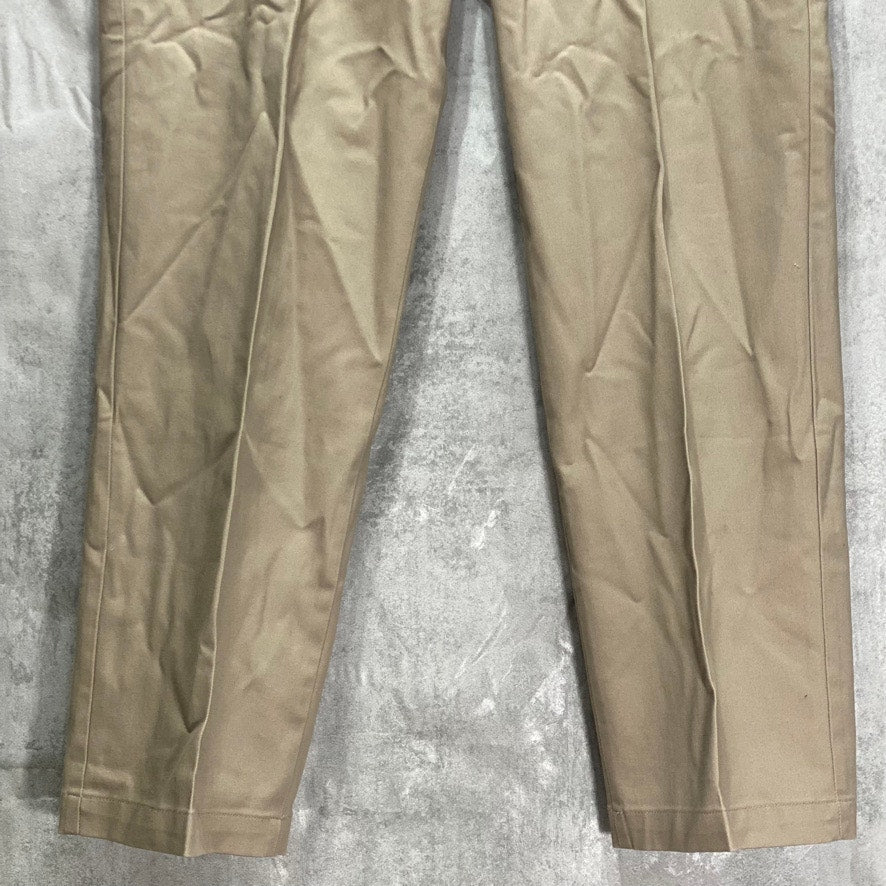 DOCKERS Tan Classic Fit Stretch Pants SZ 33X30