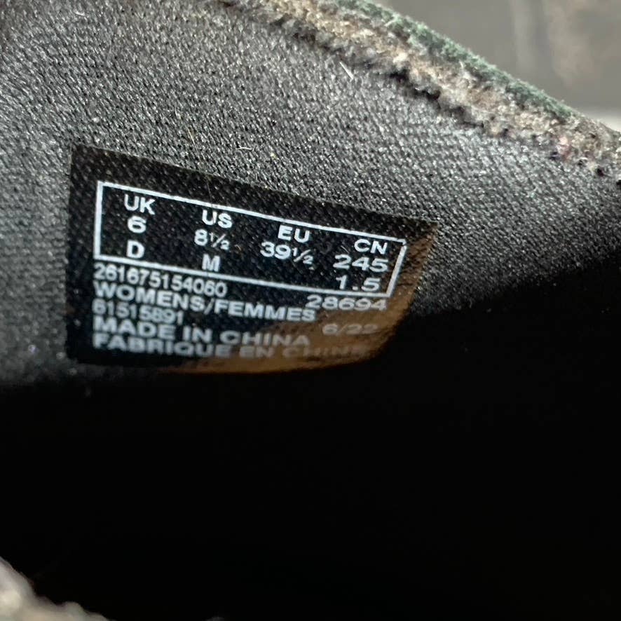 CLARKS COLLECTION Women's Black Leather Caroline Rae Ruched Ankle Booties SZ 8.5