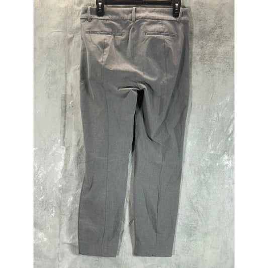 J.CREW Factory Women's Heather Graphite Slim Cropped Stretch Twill Ruby Pant SZ6