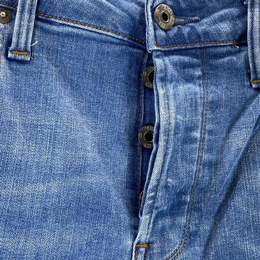 G-STAR RAW Men's Faded Niagara Restored 3301 Slim-Fit Jeans SZ 32X32