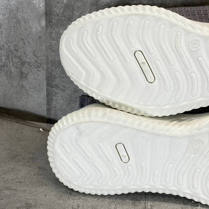 XRAY FOOTWEAR Men's Gray Knit Breathable Niko Lace-Up Sneakers SZ 12