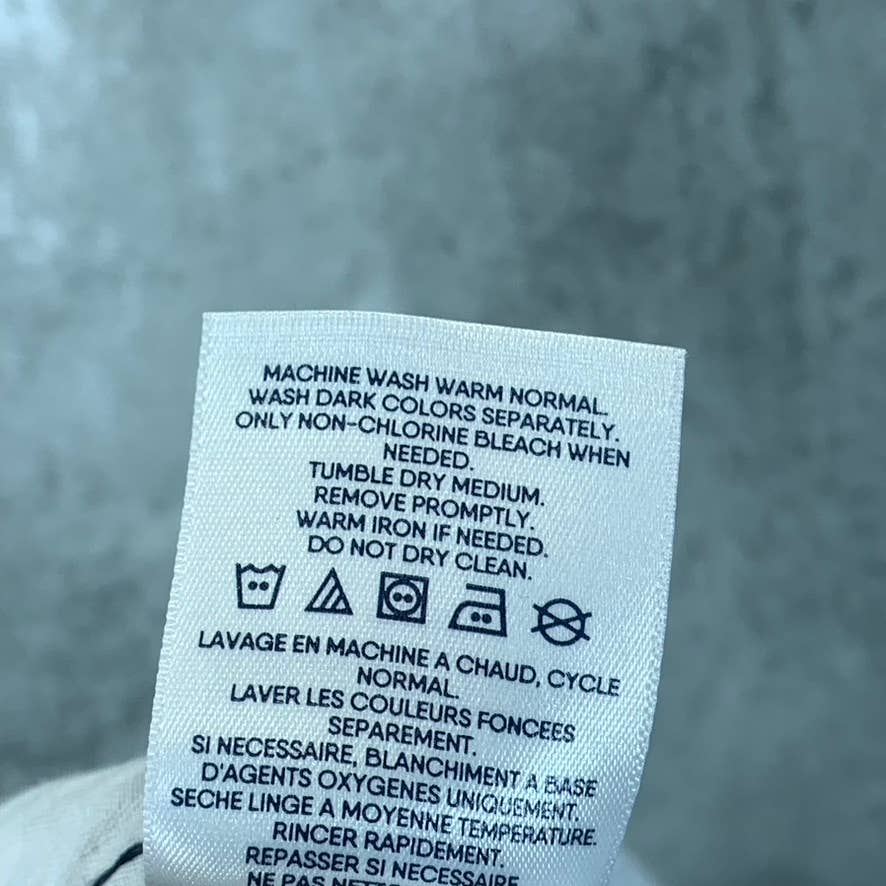 LANDS' END Men's Navy Comfort-First Drawstring Pull-On Shorts SZ L